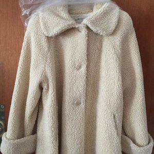 Orvis Faux Shearling Swing Coat